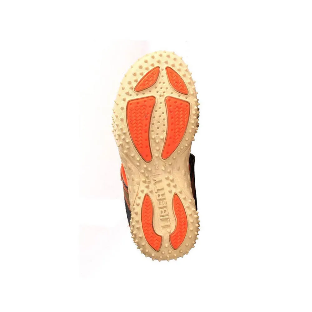 Lucy & Luke (Orange) Casual Sandal For Kids BEN-10 By Liberty