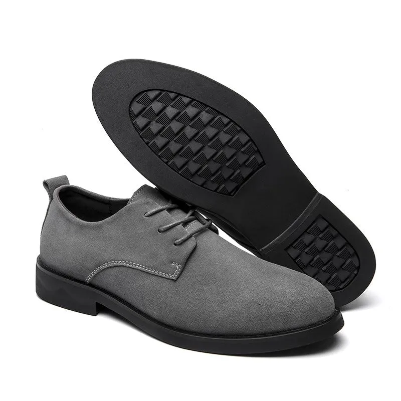 Man's suede fashion trendy joker leisure shoes