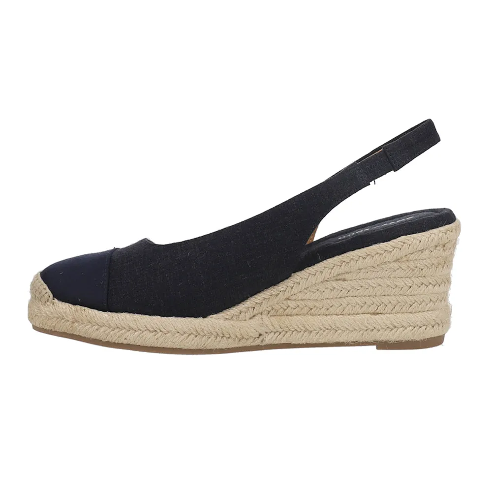 Margie Wedge Espadrille Sling Back Sandals