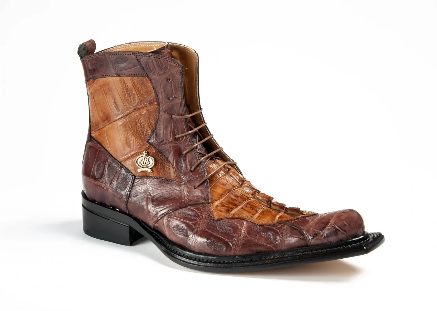 Mauri - 42742 Sport Rust, Brandy Baby Croc  & Brandy Hornback Tail Boots