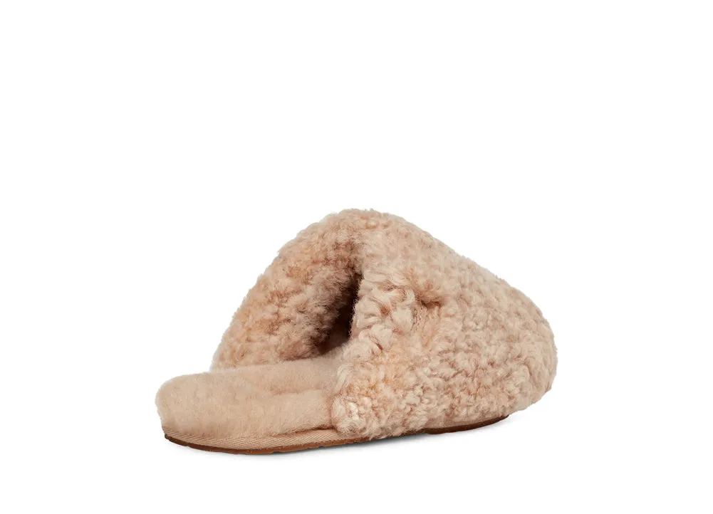 Maxi Curly Slide in Sand by UGG