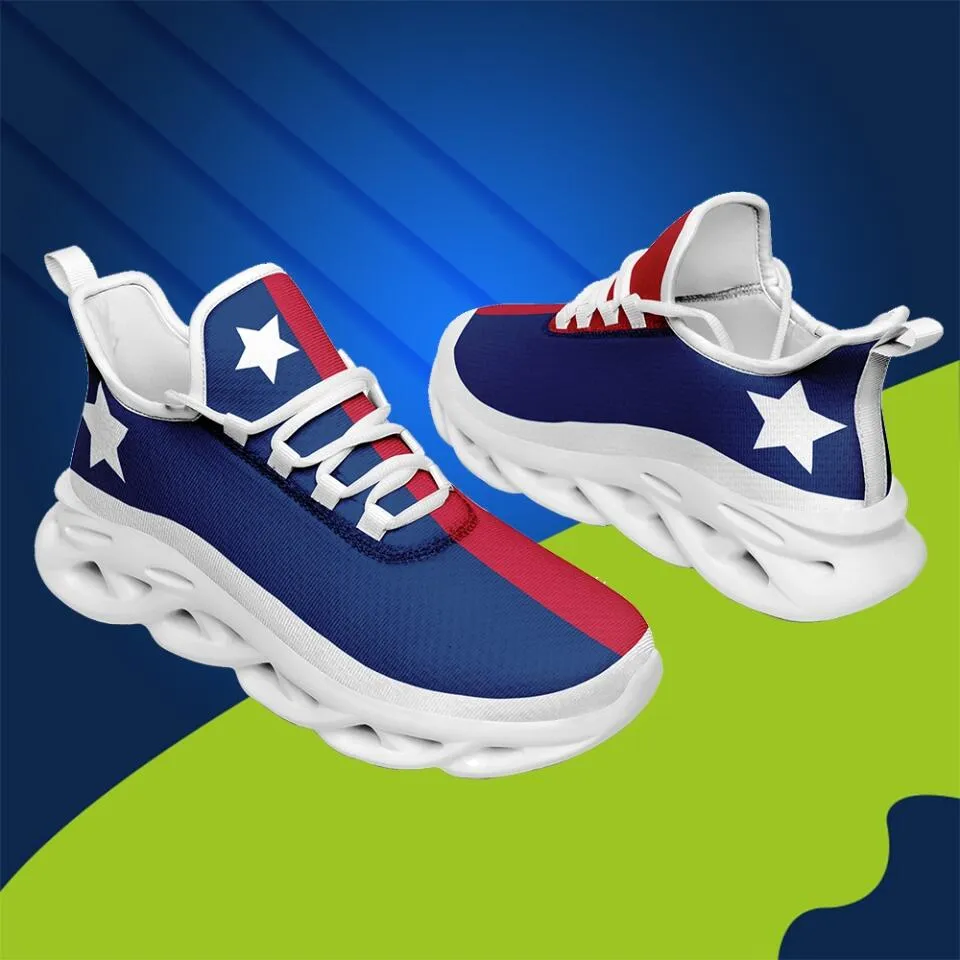 MaxSoul-B03009 Custom Max Soul American Flag, USA Flag Sneakers Max Soul, Shoes, Printed Shoes