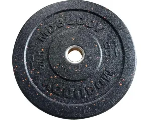 MD Buddy Crumb Rubber Bumper Plate 15 lb