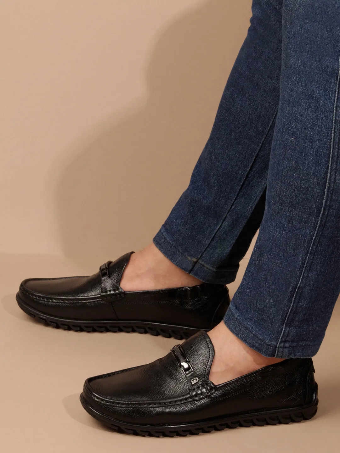 Men Black Loafer (ID1164)