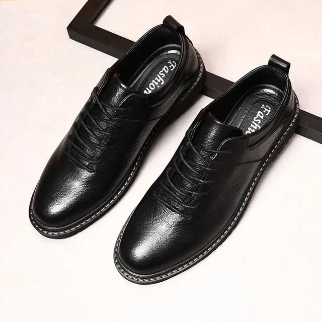 Men casual Shoes,Genuine Leather Top Quality