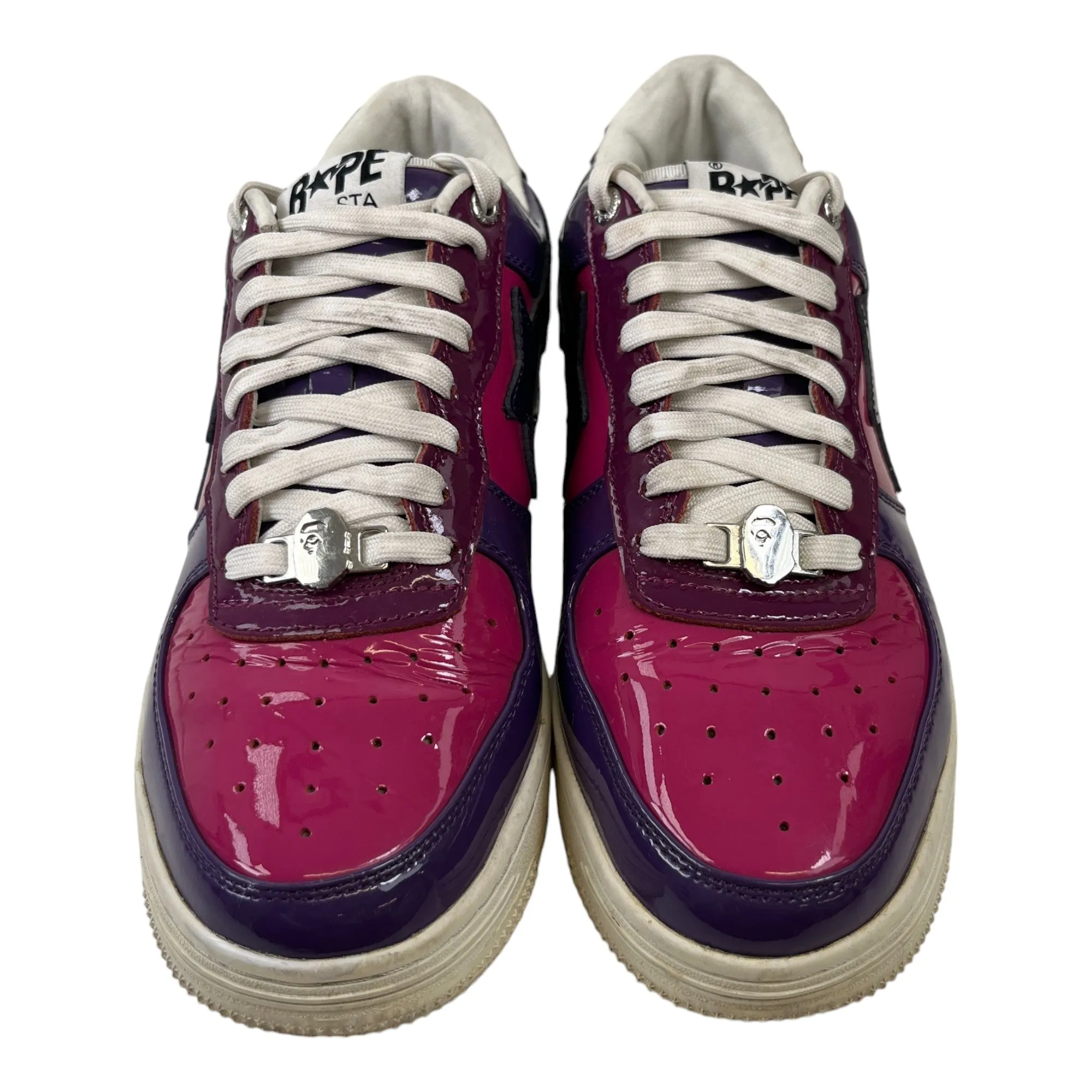 Men's Bape Sta Low Trainers Purple Size EU 40.5 / UK 6.5