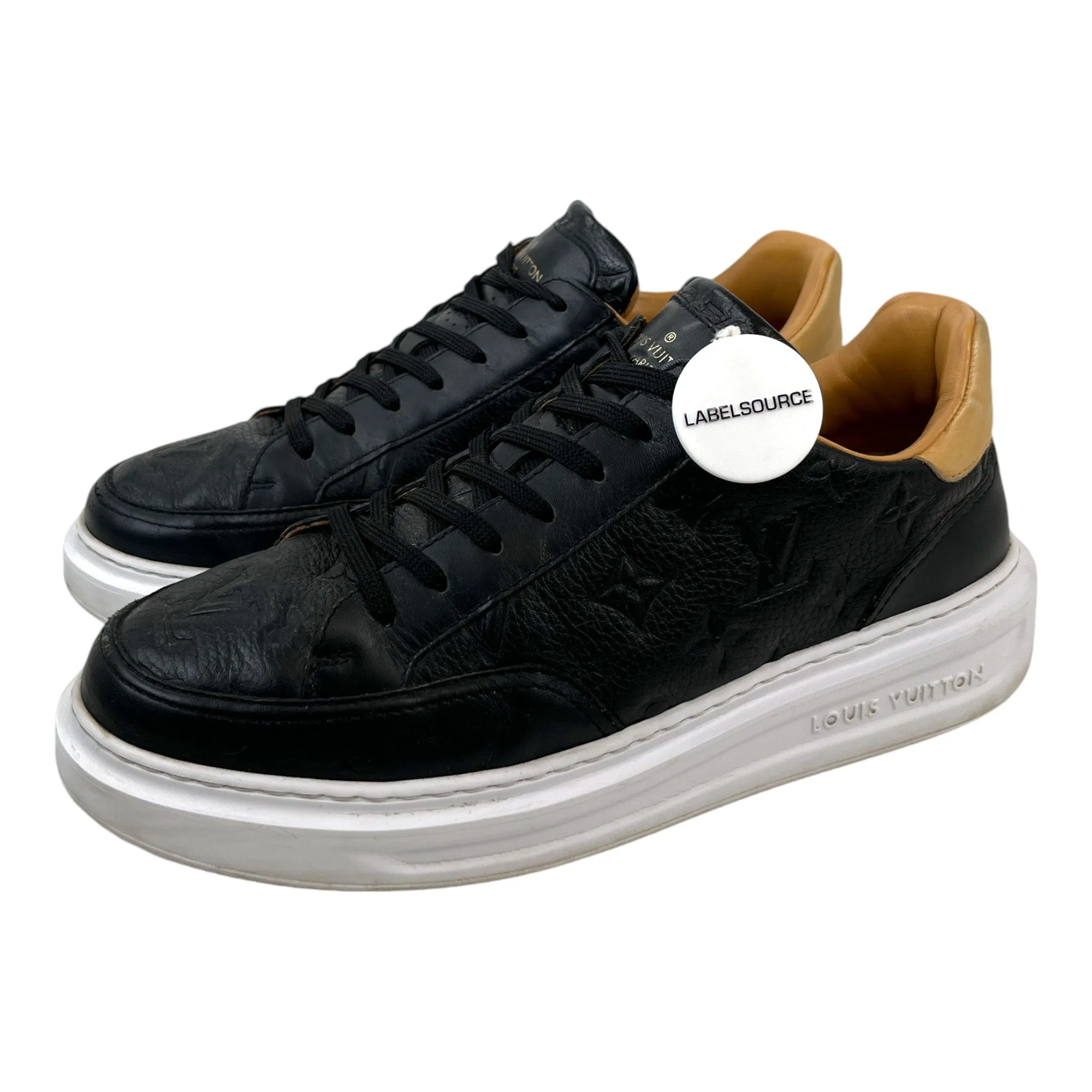 Men's Beverly Hills Low Trainers Black Size EU 41 / UK 7