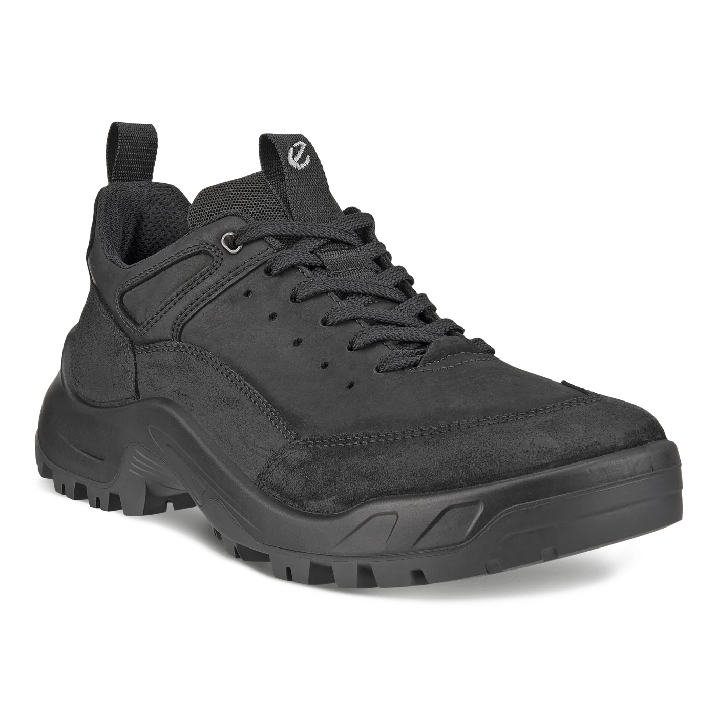 Men's Ecco Offroad Lace-Up Shoe Color: Black