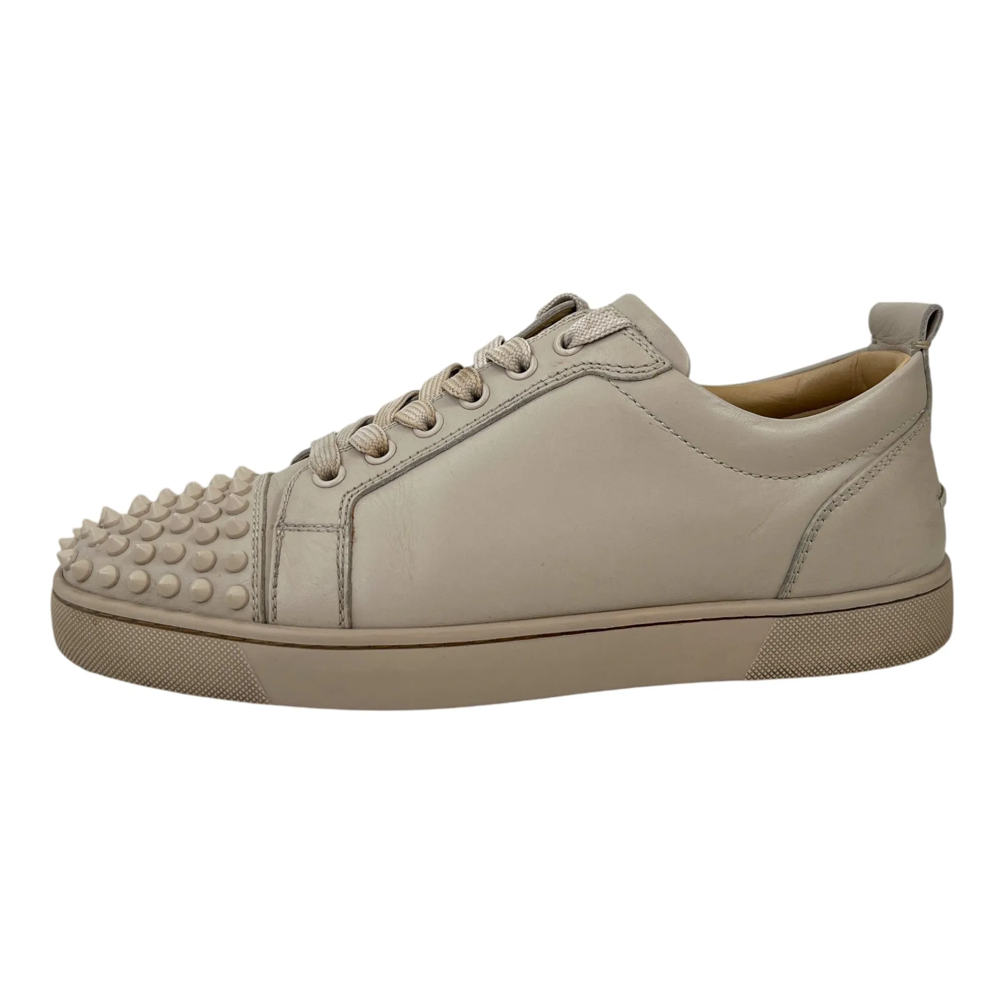 Men's Junior Spikes Low Trainers Beige Size EU 40.5 / UK 6.5