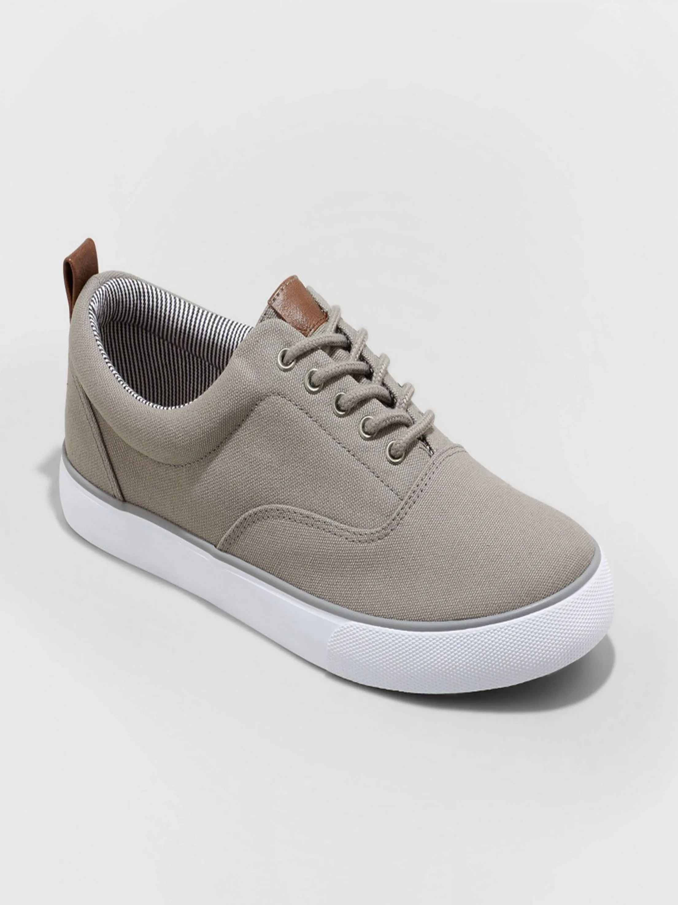 Men's Plain Solid Casual Shoes,Grey