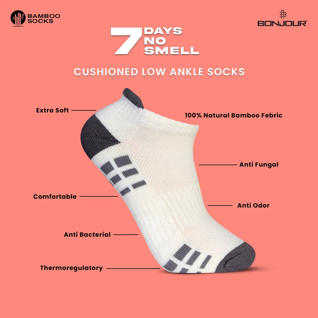 Men's Premium Bamboo Secret Socks | Assorted - Pack of 3