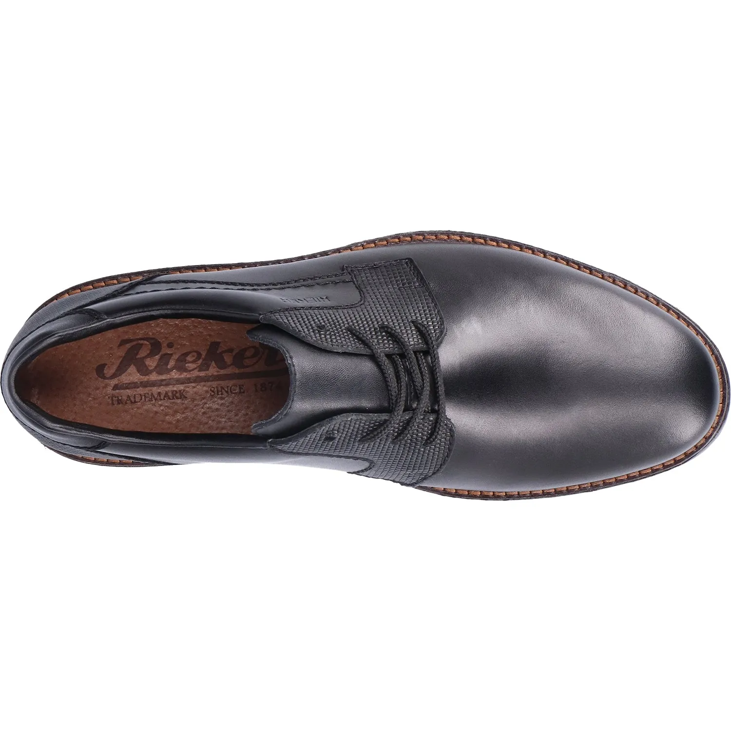 Men's Rieker 14603-00 Dustin Black Leather