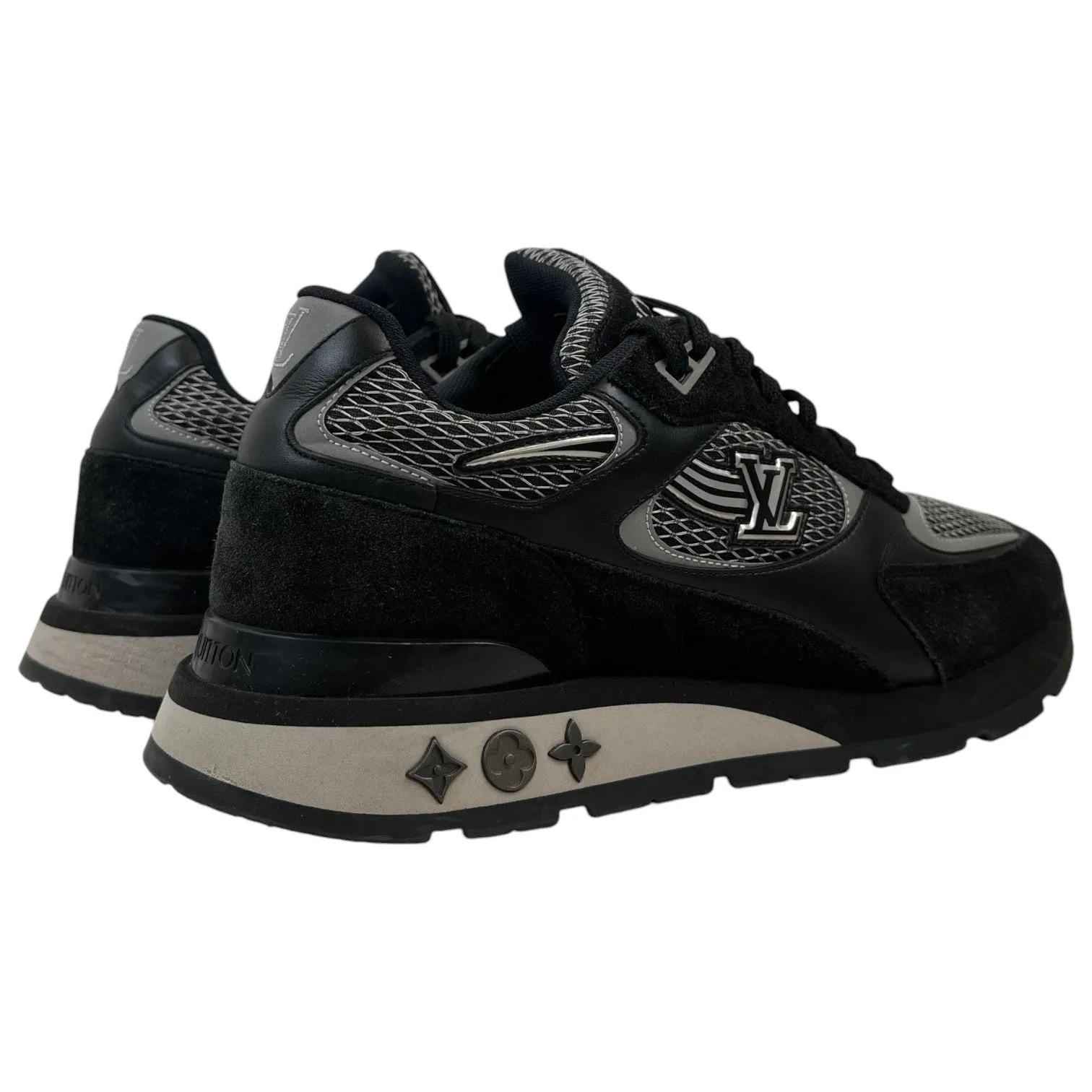 Men's Run Away Low Trainers Black Size EU 40 / UK 6