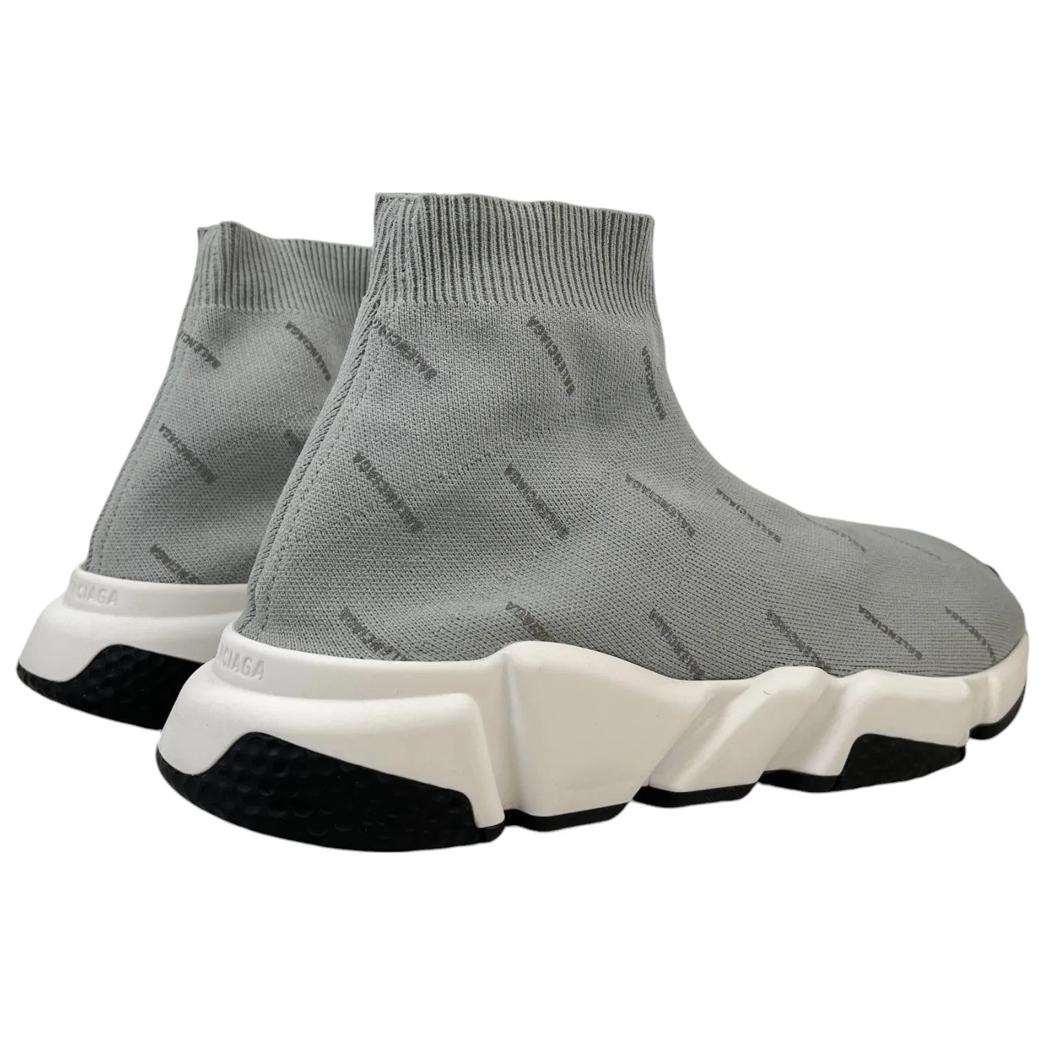 Men's Speed Sock High Trainers Grey Size EU 41 / UK 7