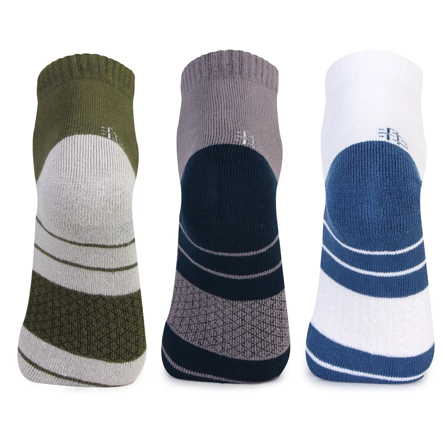 Men's Sustainable Bamboo Ankle Socks - Pack of 3