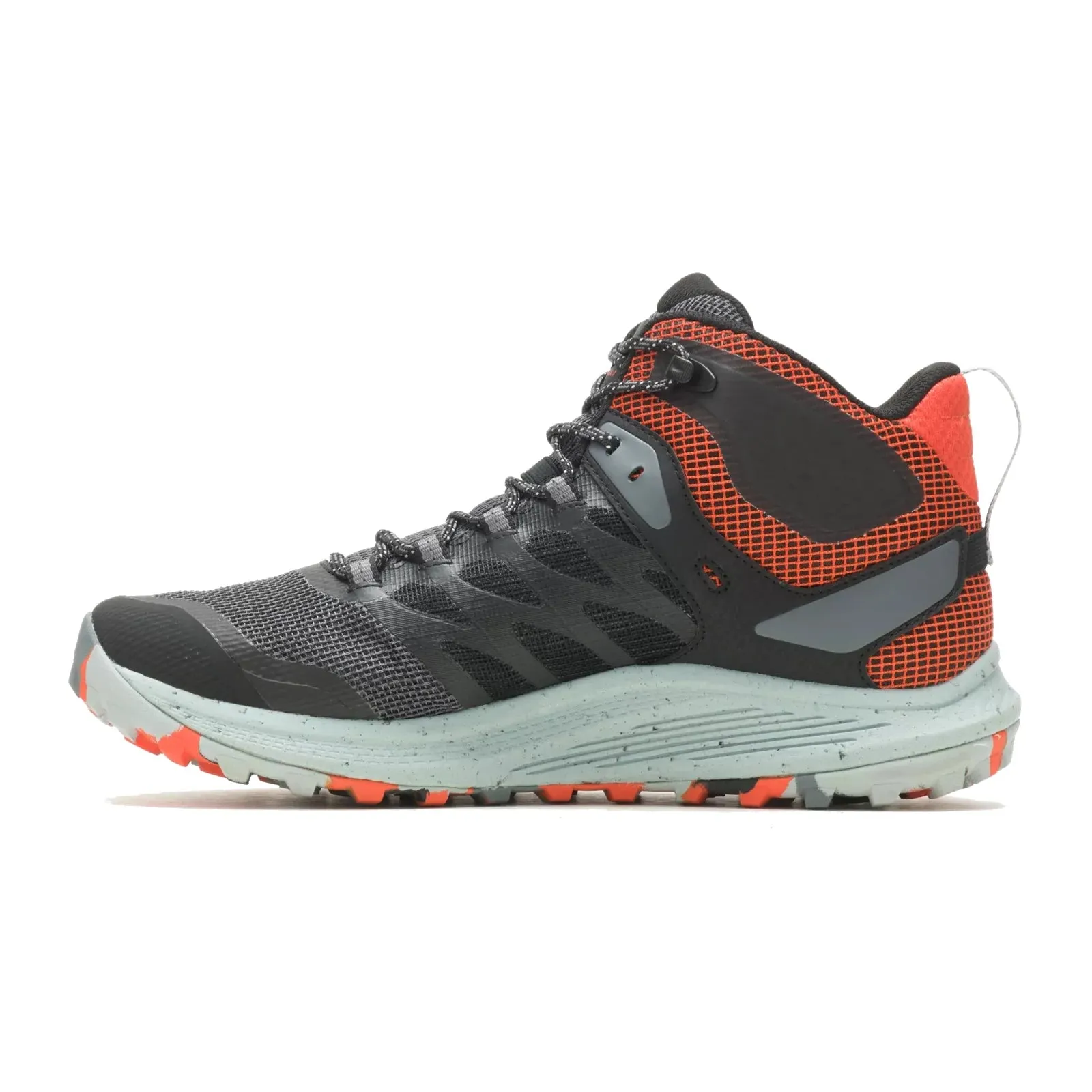 Merrell Men's Nova 3 Waterproof Mid - Black/Tangerine