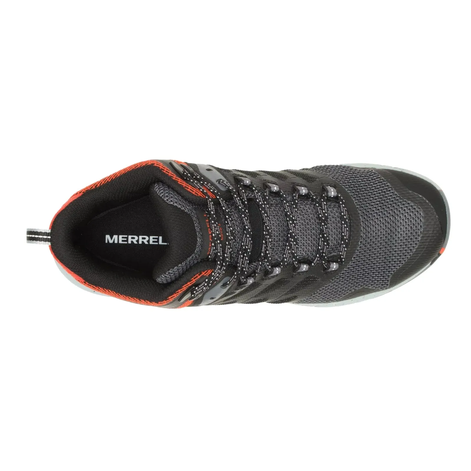 Merrell Men's Nova 3 Waterproof Mid - Black/Tangerine