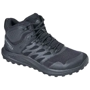 Merrell Nova 3 Mid TacticalWaterproofDuty Boots for Men - Black/Charcoal - 11.5M