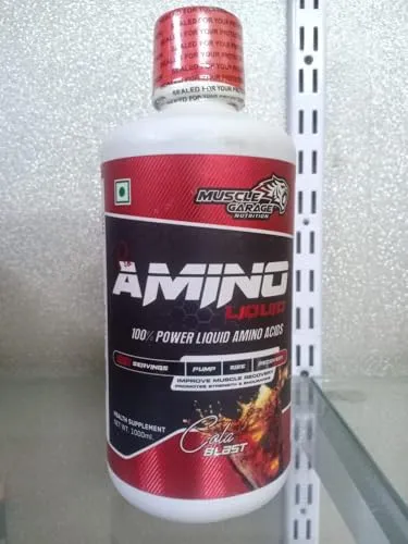 Muscle Garage Pro Amino Liquid/ 100% powder Liquid Amino Acid/ 100ml/ Cola Blast