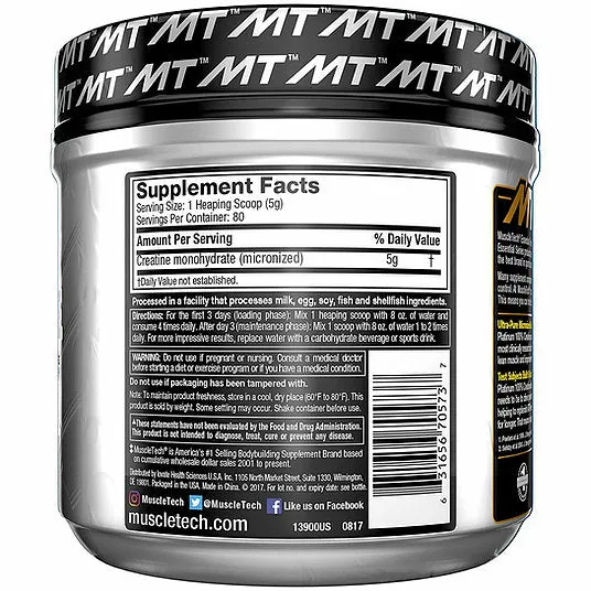 Muscletech Creatine Essential Series