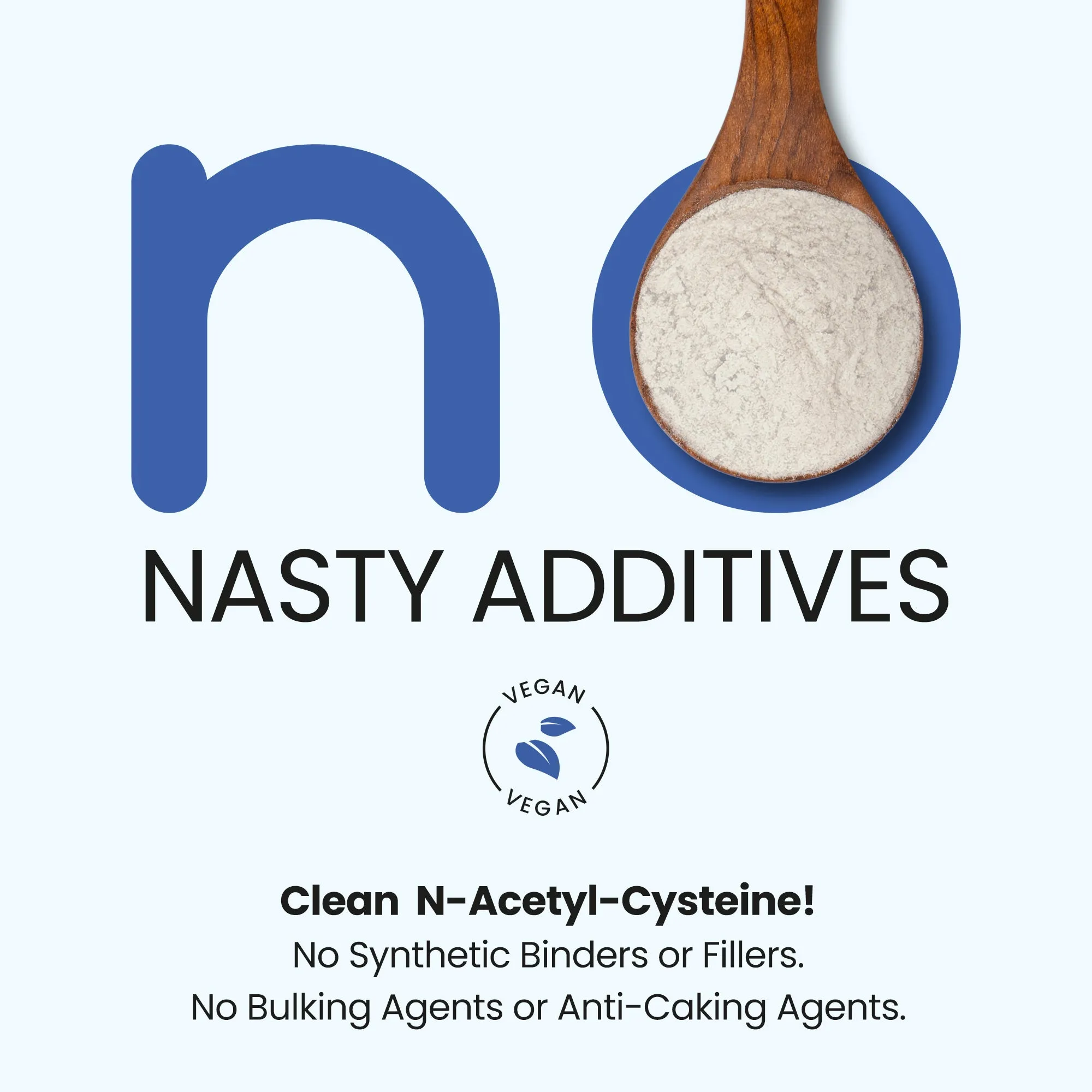 NAC N Acetyl Cysteine - 600mg High Strength - 180 Vegan Capsules