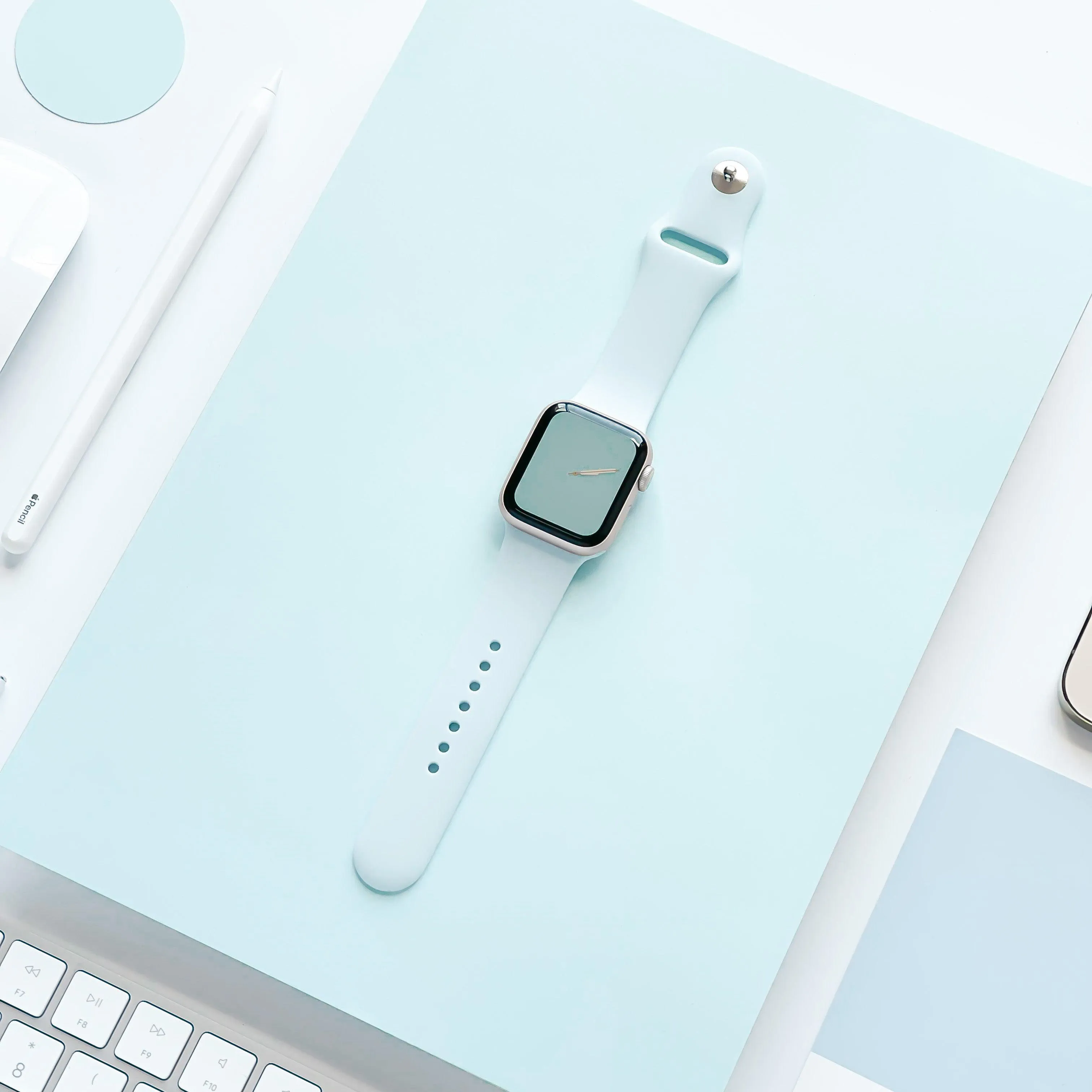 NAKD Apple Watch Strap - Sky Blue