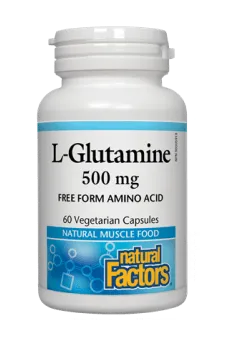 Natural Factors L-Glutamine 500 mg 60s