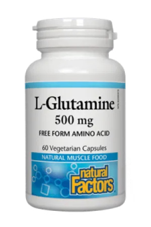 Natural Factors L-Glutamine 500 mg 60s