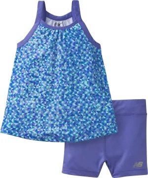 New Balance 2-Piece Girls  Tank and Short Set