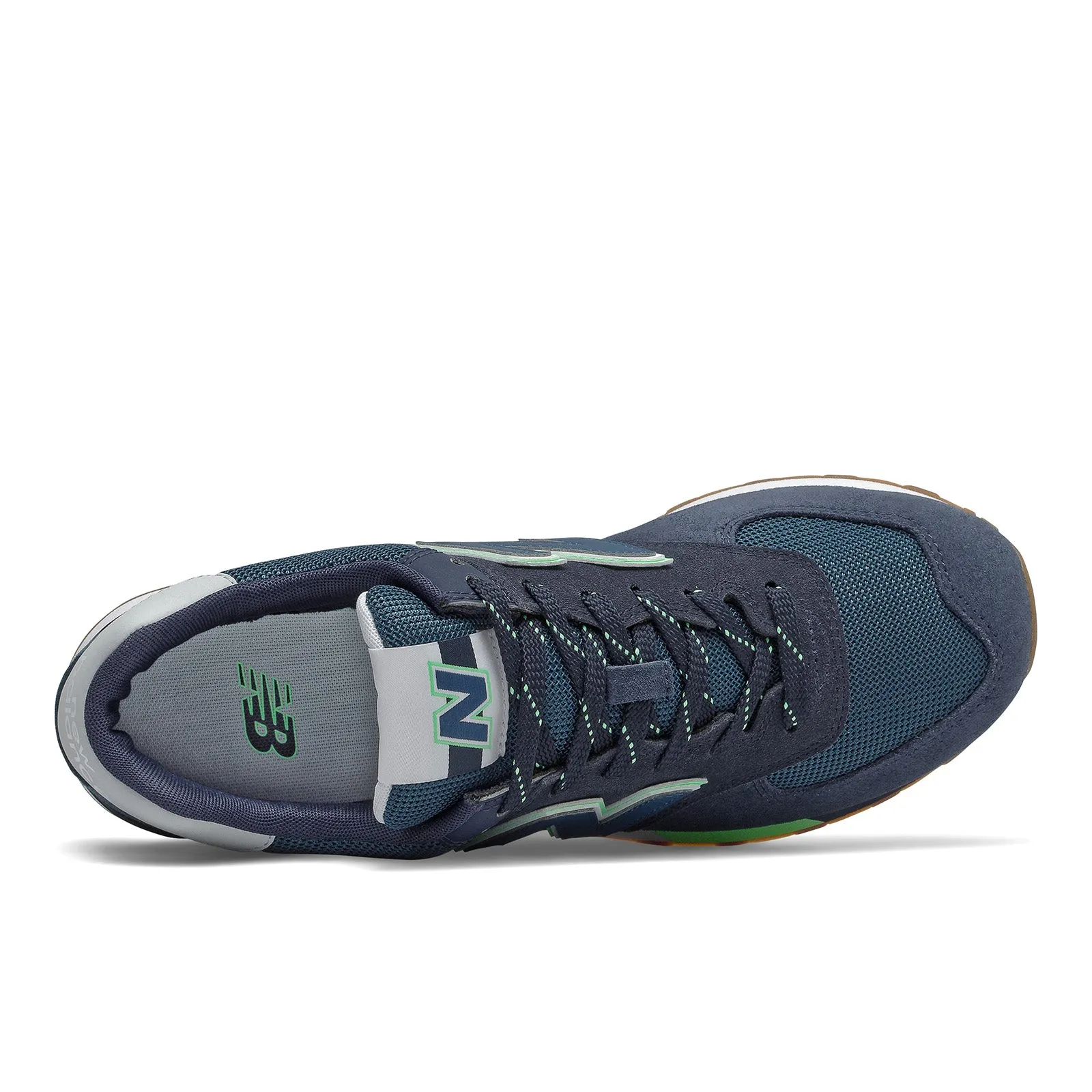 New Balance Men's 574 Shoes - Natural Indigo / Marblehead