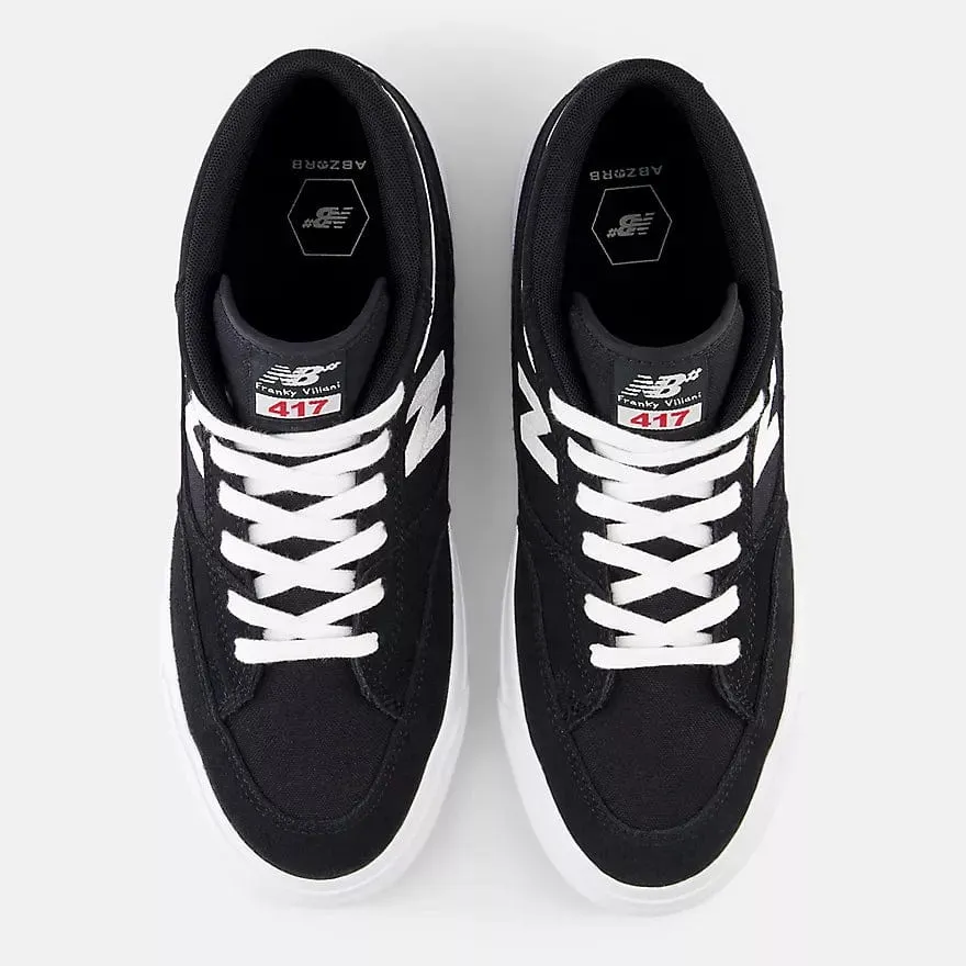 New Balance Numeric 417 Franky Villani Black With White