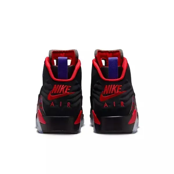 Nike Men's Jordan MVP 678 Raptors Shoes - Black / Red / Purple