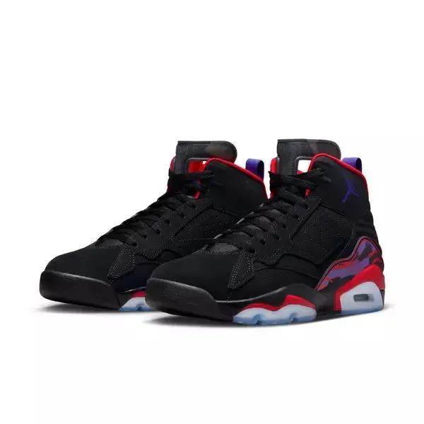 Nike Men's Jordan MVP 678 Raptors Shoes - Black / Red / Purple