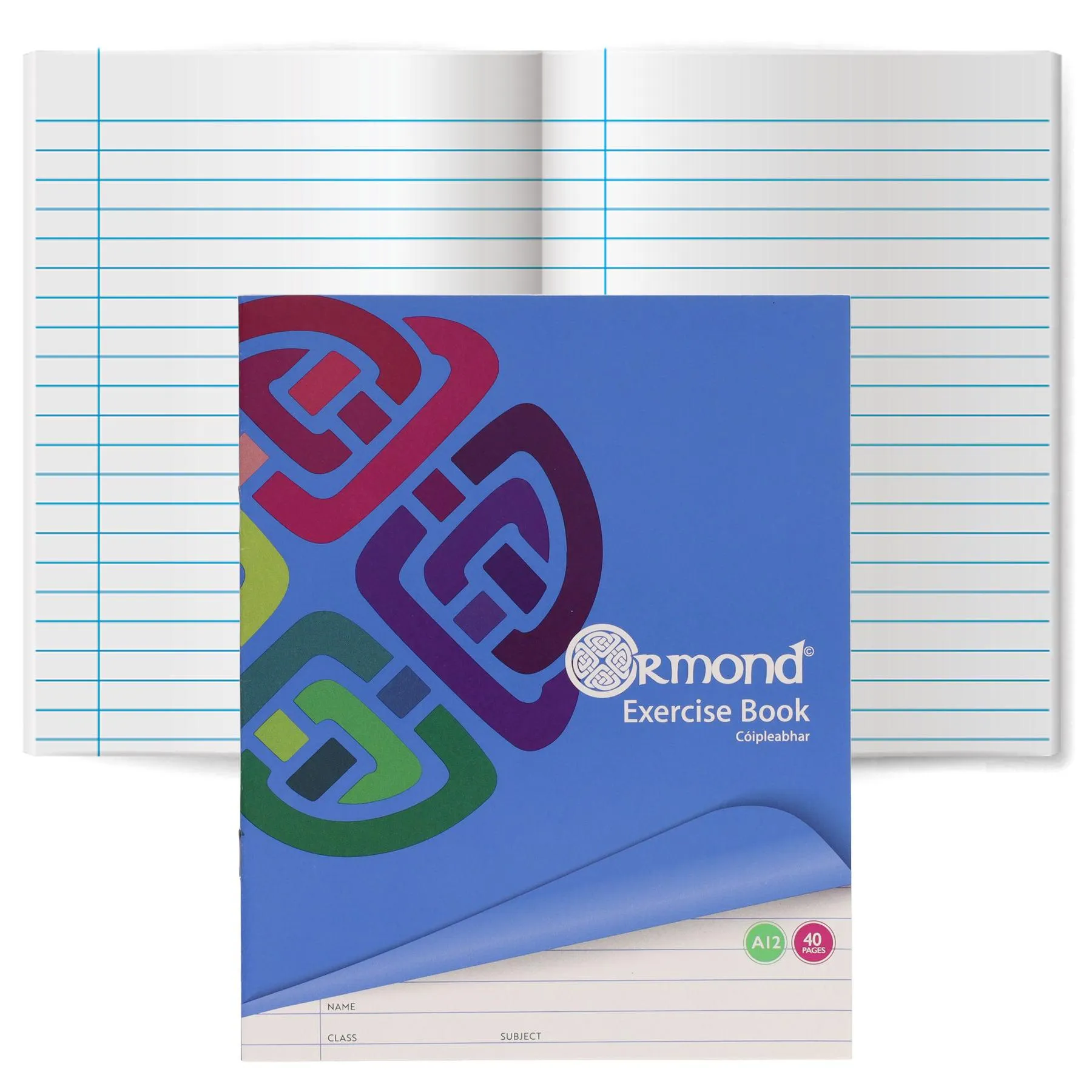 Ormond - Exercise Book - 40 Page - A12