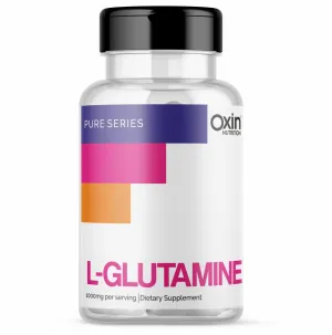 Oxin Nutrition L Glutamine 1000mg Capsules (30 Capsules)