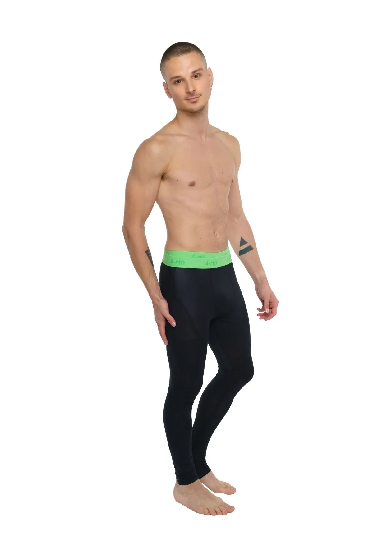 Performance Yoga Leggings - Long (Carbon Black)