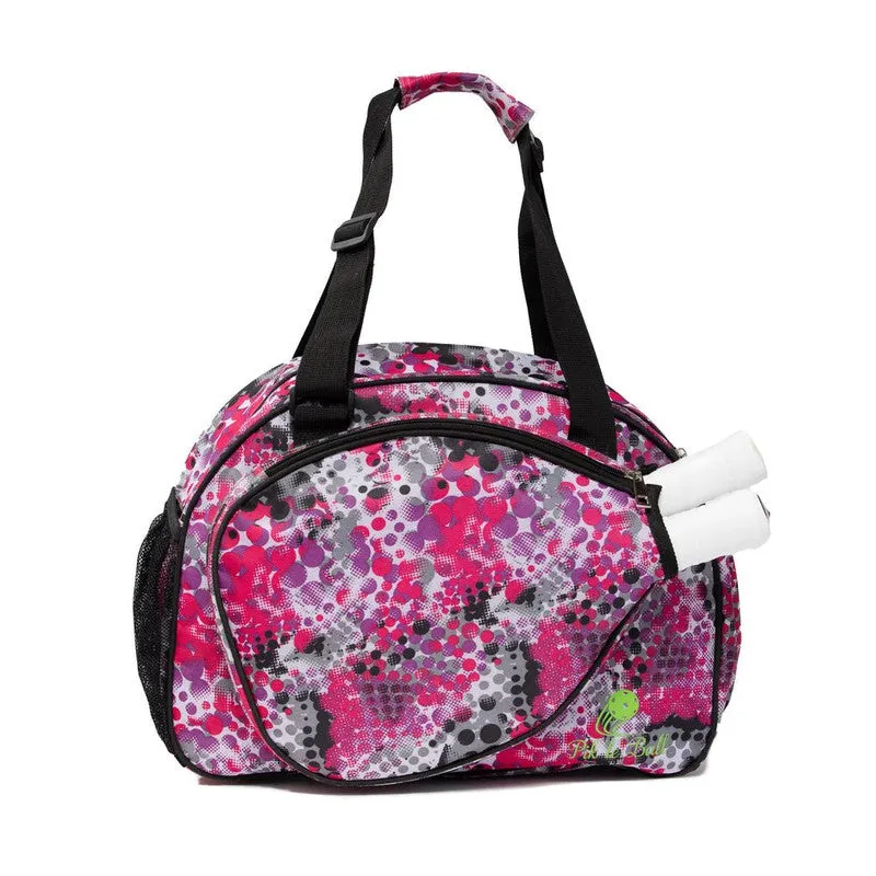 Pik'le'Ball Pickleball Tote - Pink Dot