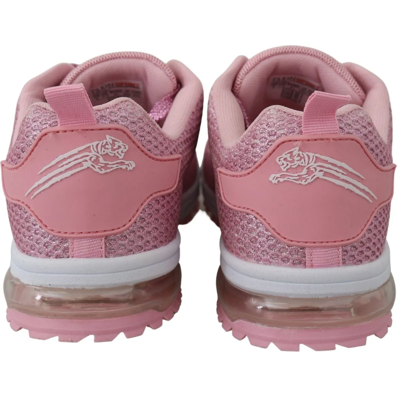 Plein Sport Chic Powder Pink High-Craft Sneakers