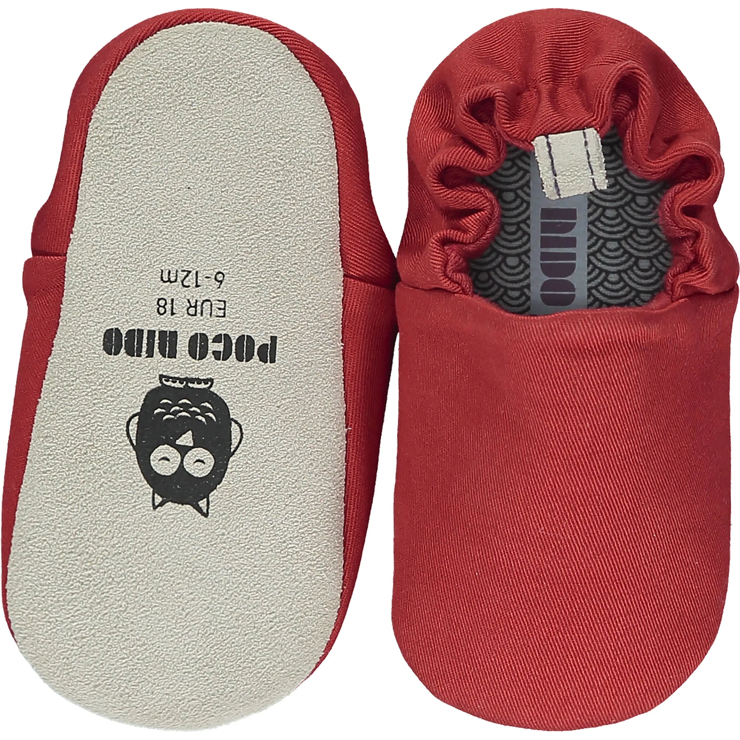 Poco Nido Rock Red Slip Ons 18M - 2T (EU22)