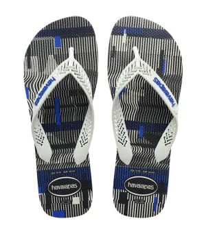 Power Light Flip Flops White