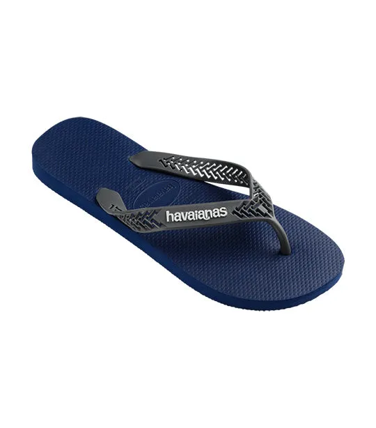 Power Light Solid Flip Flops Navy Blue