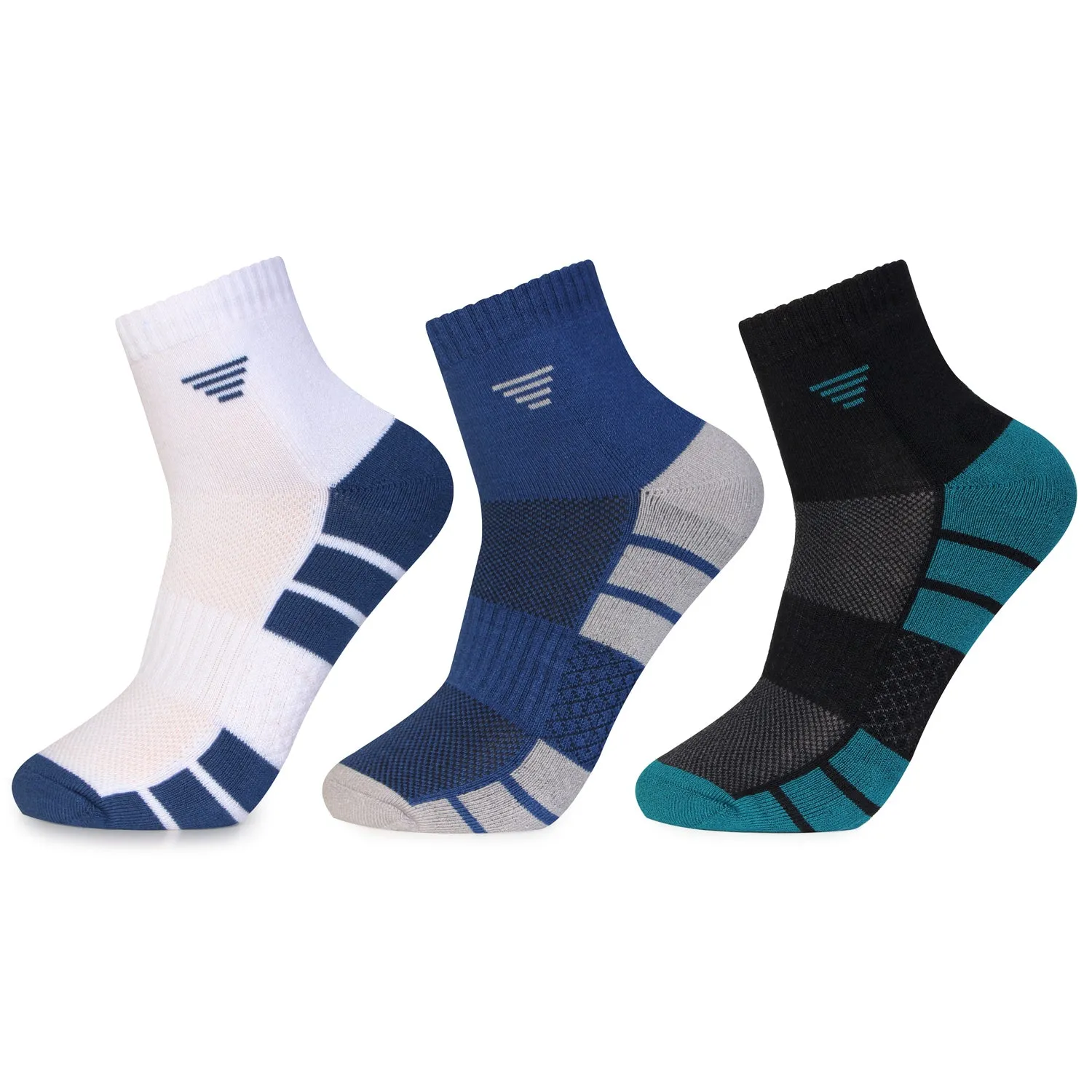 Premium Bamboo Ankle Socks - Pack of 3