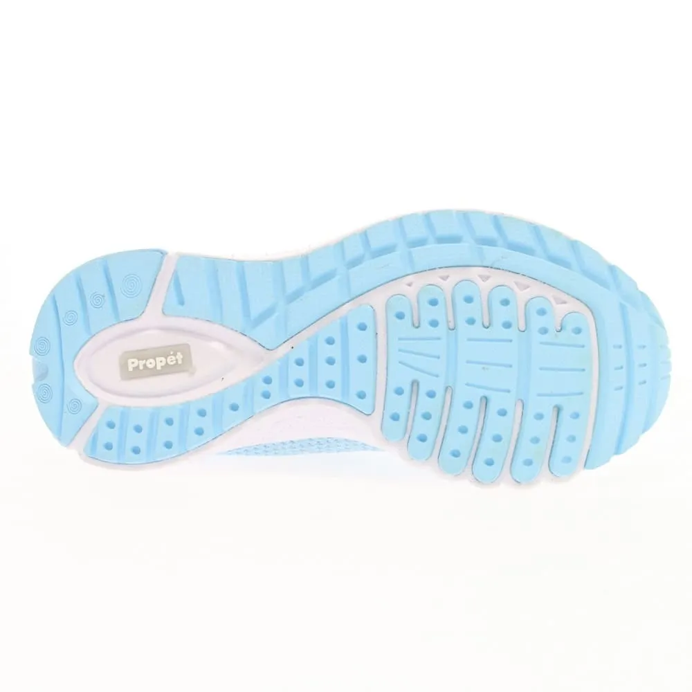 Propet Women's Tour Knit Slide Shoes Baby Blue