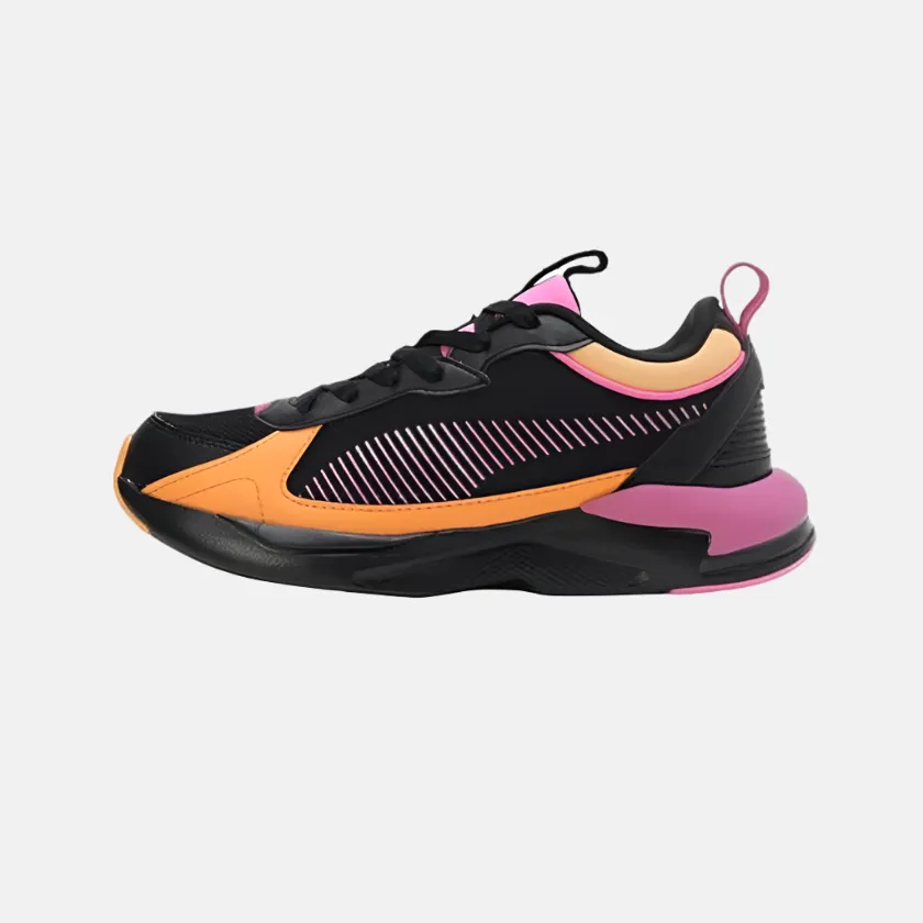 Puma X- Ray Airflex Women's Running Shoes -Black/Clementine/Poison Pink