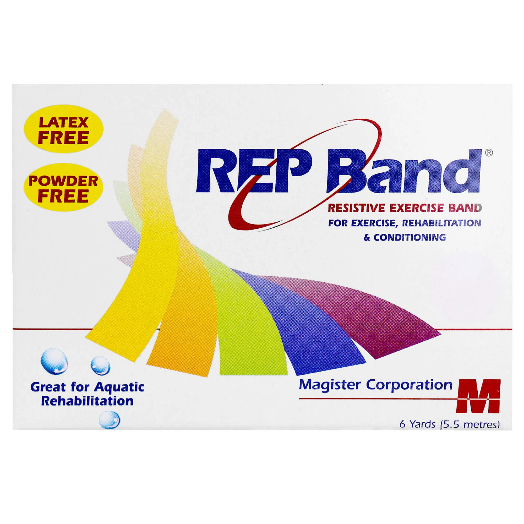 Rep Band Resistance Band Latex Free 6 yds