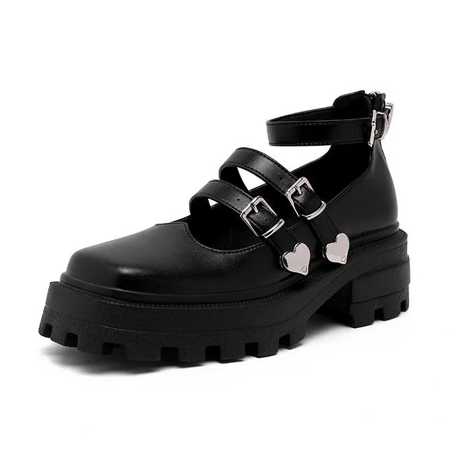 Retro Black JK Shoes SD00058