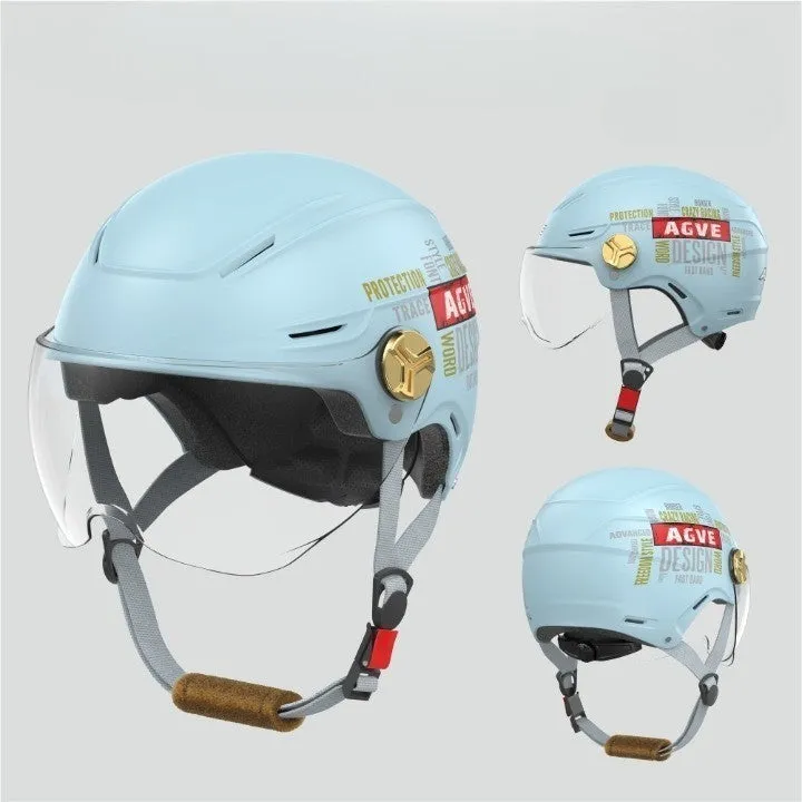 Retro Rider Heavy-Duty Motorcycle Helmet