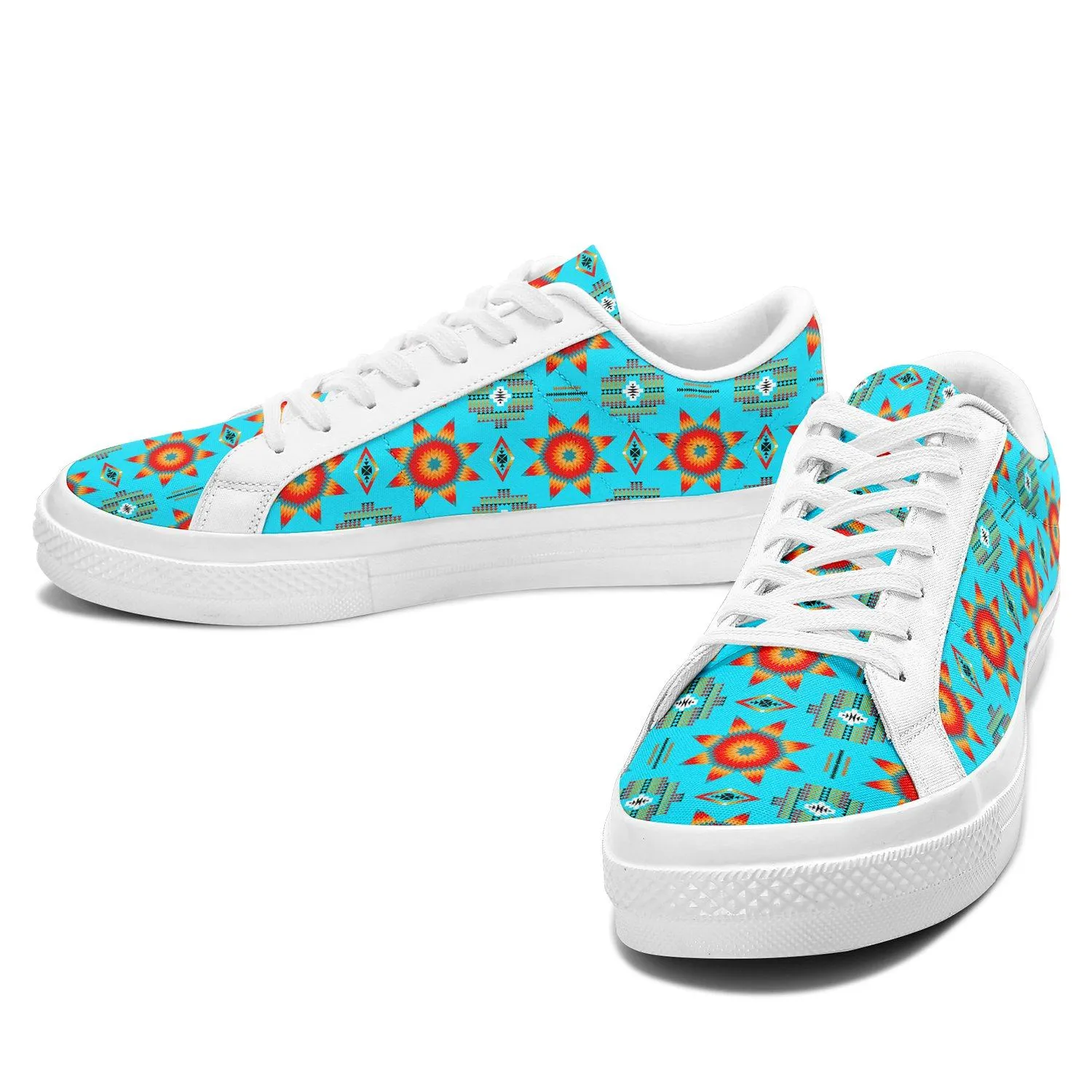 Rising Star Harvest Moon Aapisi Low Top Canvas Shoes White Sole