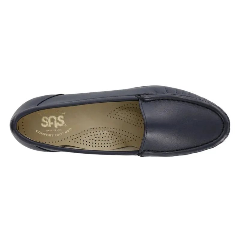 SAS Simplify Navy Women's Walking Shoes medium width