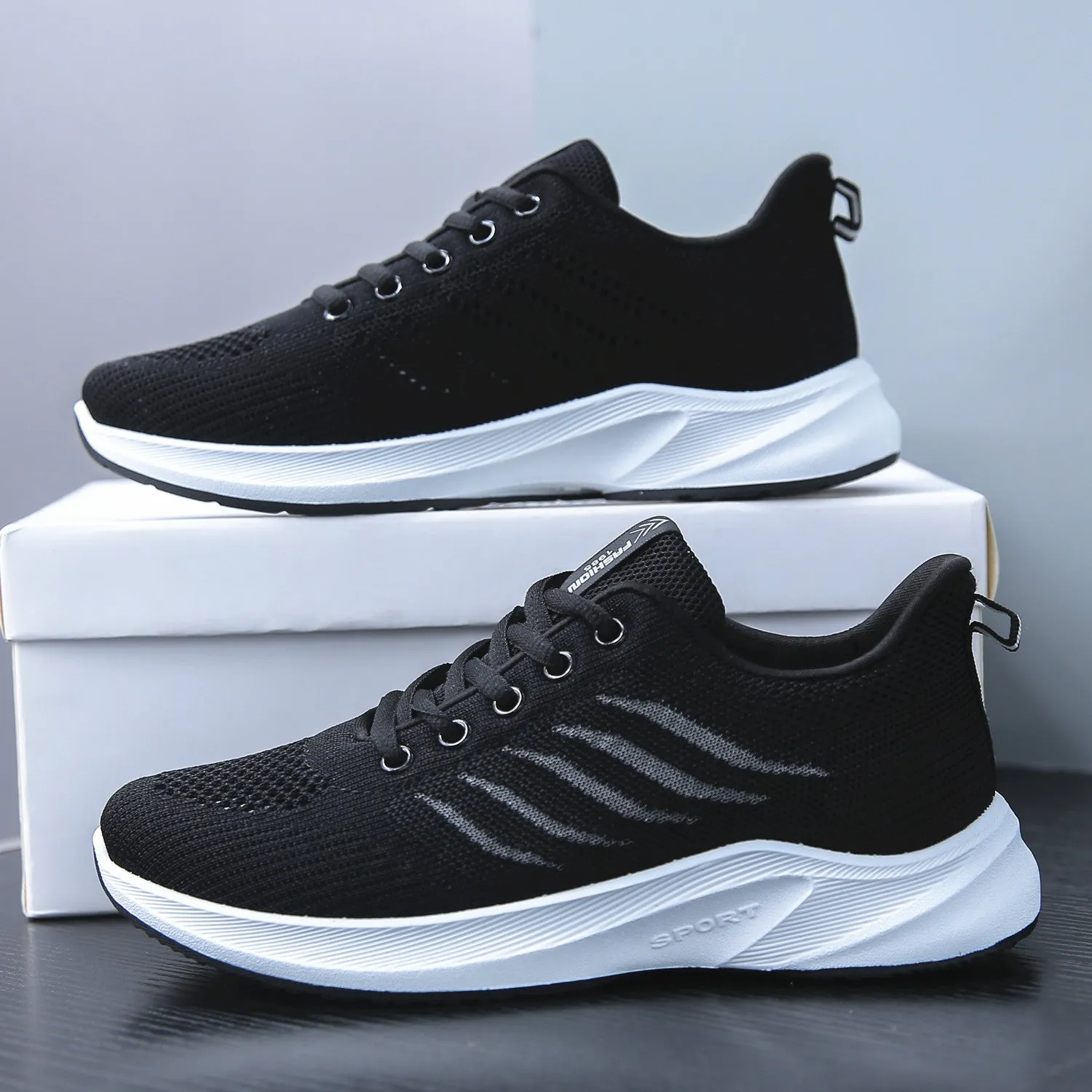 SH283 - Casual Black Fashion Shoes